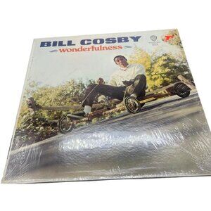 bill Cosby wonderfulness vinyl record English WB comedy lp READ